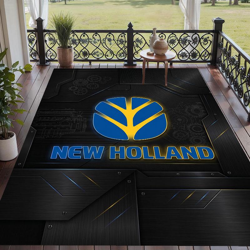 Weicher Bodenteppich New Holland Muster Teppich Dekorationsmatte Für Heimzimmer Dekoration