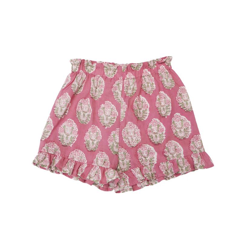 LELE JOVE Girls' 2026 Summer Lightweight Breathable Print Shorts