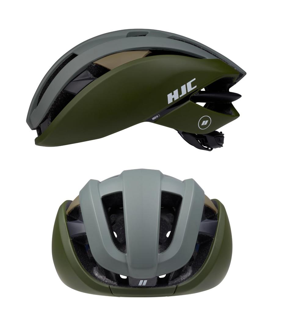 HJC Helmet Bicycle Top Model Road Bike and Ultimate Performance and Fit Air Resistance Reduction Lightweight Cool Cycle Racing IBEX3 DARK [JCF