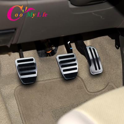 Nissan Juke Leaf 2011 - 2018 için Araba Pedal Pedleri Paslanmaz Çelik Oto Pedallar Koruma Kapağı AT MT
