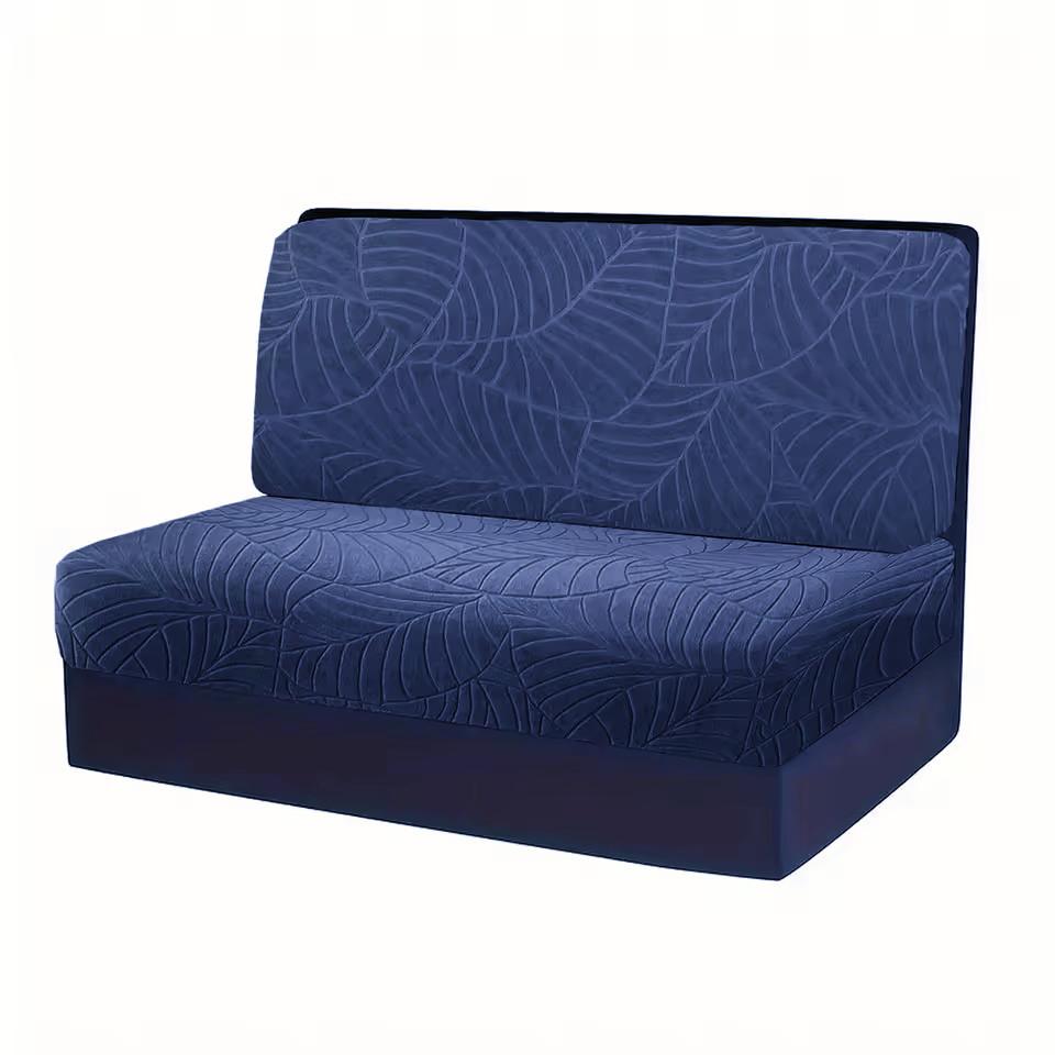 2 Stück/Set Jacquard Wohnmobil Dinette Kissenbezüge Dehnbar Camper Sofa Sitzbezüge Verstellbare Essplatzbezüge Bank Rückenlehnen-Dekor