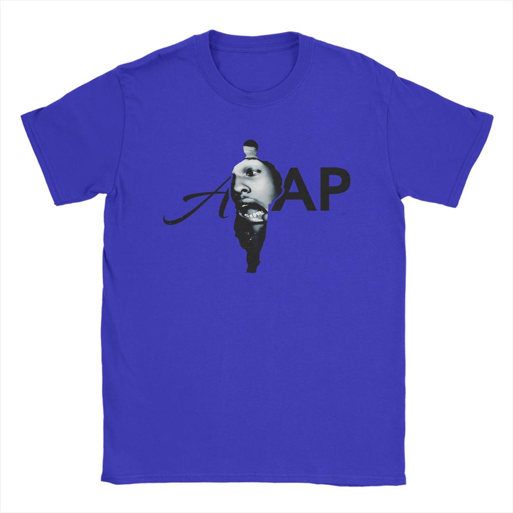 AAsap RRocky TShirt Beach  Novelty TShirts Unisex Cotton O Neck Plus Size Clothing Short Sleeve Vintage Tshirt