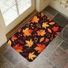 Hello Fall Maple Leaf Entrance Doormat Decor Carpet  Living Room Autumn Harvest Bathroom Non-slip Floormat Thanksgiving Decor