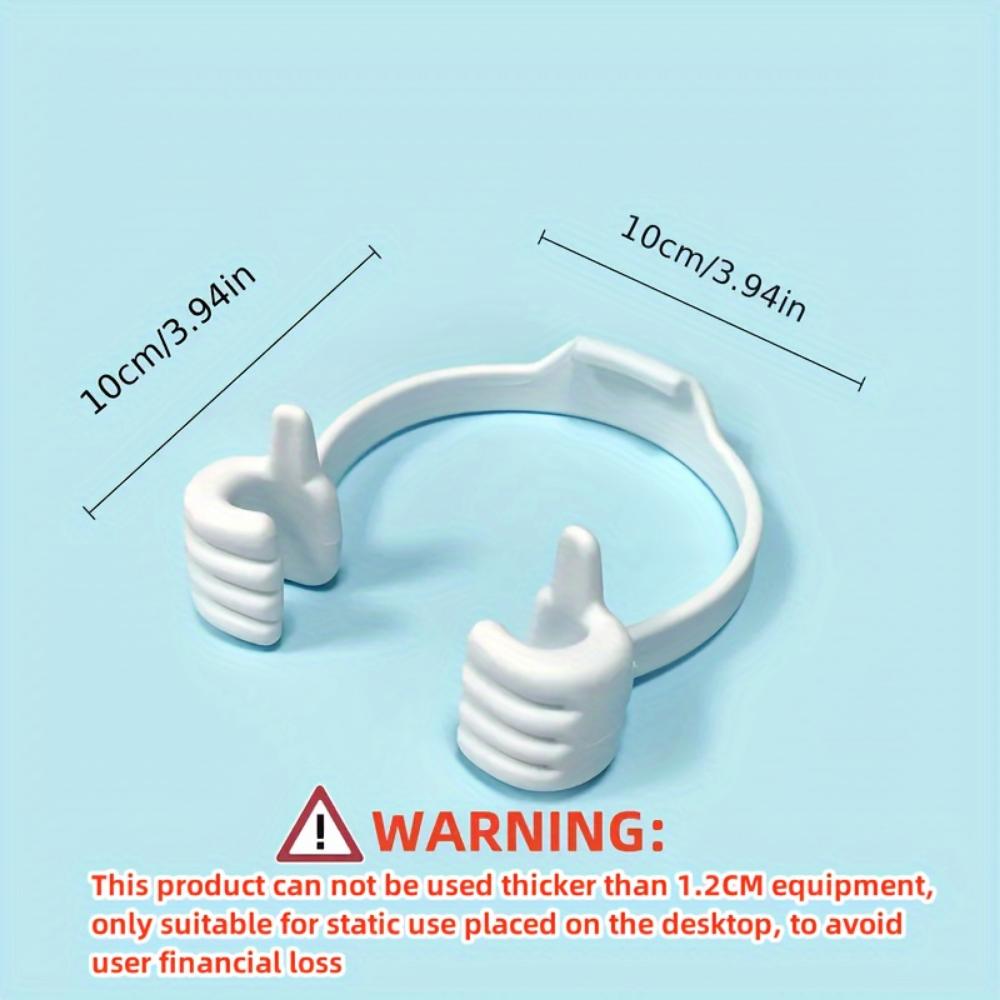 Creative mobile phone holder, thumb holder, desktop holder, portable holder, digital, cute holder.
