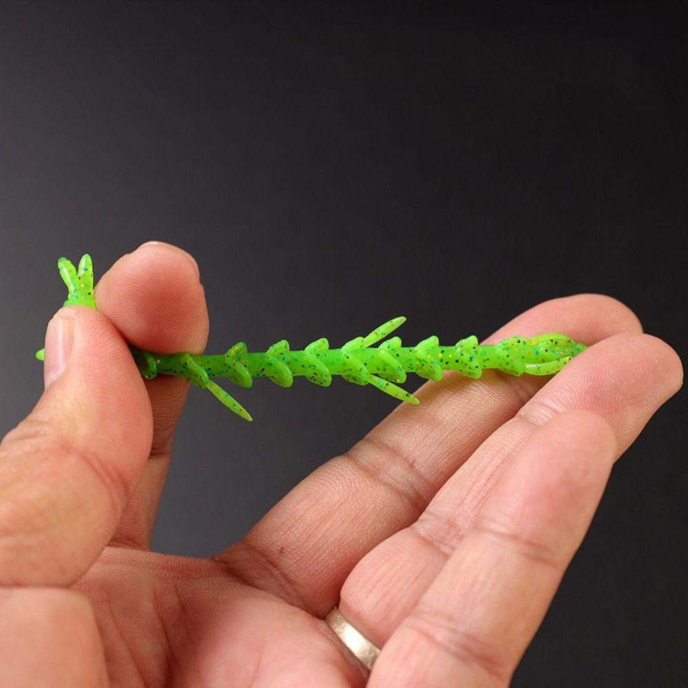 10PCS TPE Fishing Soft Lures 70mm Artificial Lures New Fishing Jig Lure Fishing