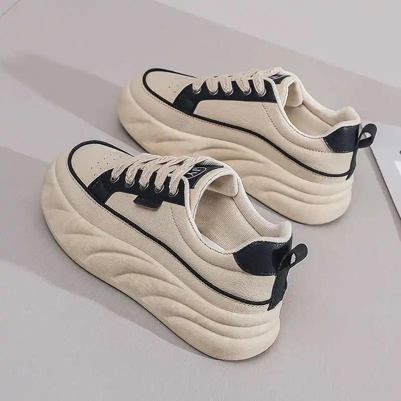 Fashion Magenta Synthetic Leather Sneakers For Running Flats Woman Luxury Brand Women Shoes Sports Deals Best-selling League Model