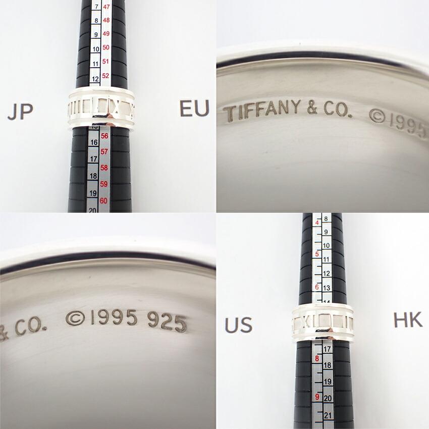 [Used] TIFFANY 925 Atlas Wide Ring, Size 14.5, J44-3