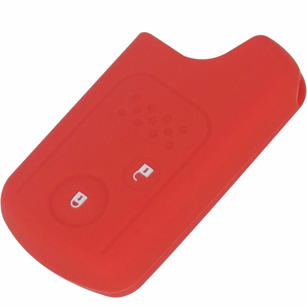 jingyuqin 2 Buttons Remote Silicone Car-Styling Key Cover Case For Honda Accord Fit Crv Civic 2006 2011 2013 2014 2015