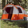 Vidaxl 4-person Grey-orange Waterproof Camping Tent