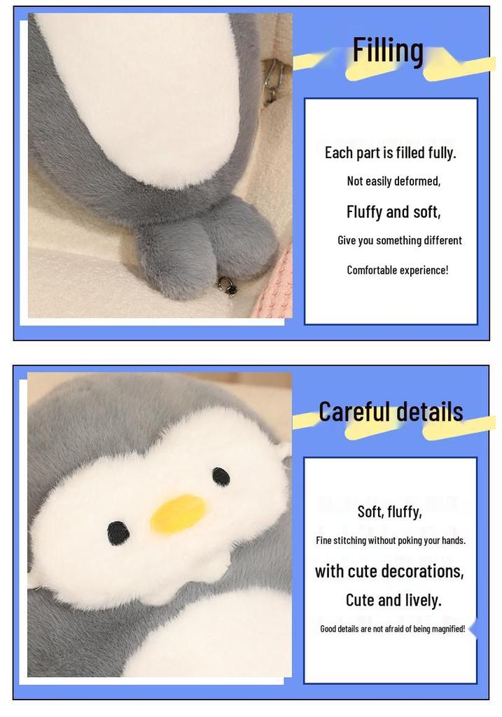 Cute Seal Plush Toy: Bedtime Sleeping Pillow & Hugging Cushion, Perfect Birthday Gift