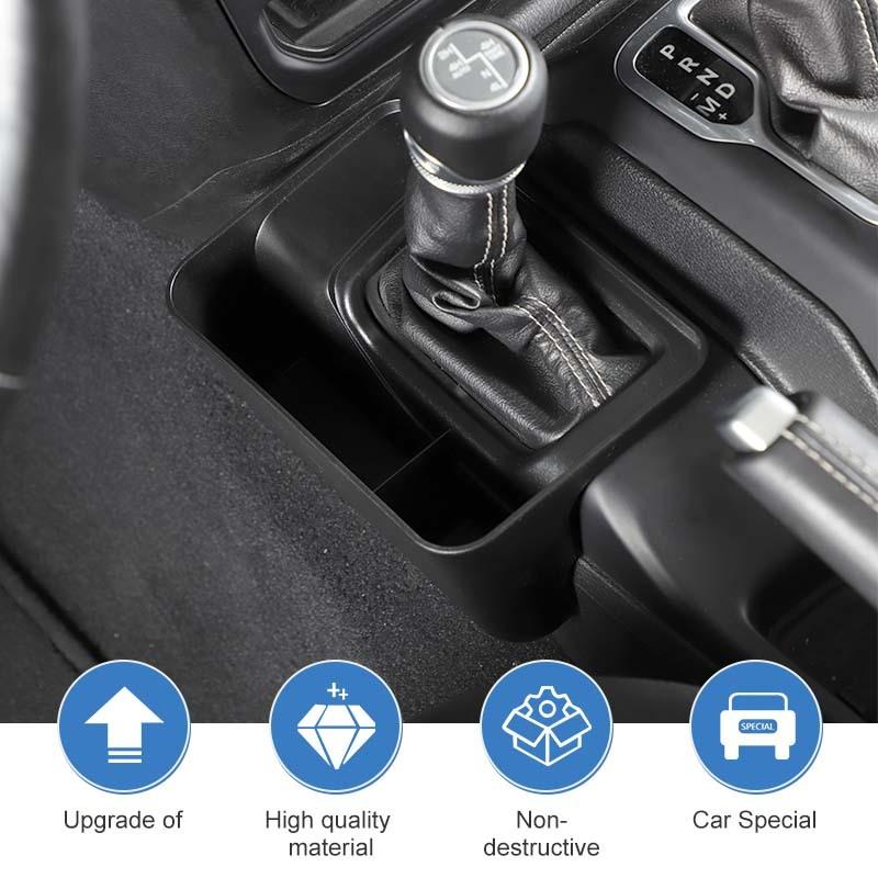 Contenitore Organizzatore Scatola Portaoggetti Cambio Sedile Guidatore Per Jeep Wrangler JL Per JT Gladiator 2018 In Poi Accessori per Riporre e Mettere in Ordine