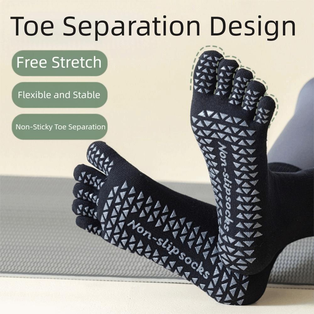 Thin Five Finger Socks Short Tube Cotton Toe Socks Comfortable Low Cut Ankle Sports Socks Summer