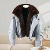 2026 Winter European and American Design Jacket Thickened Warm Cotton Jacket