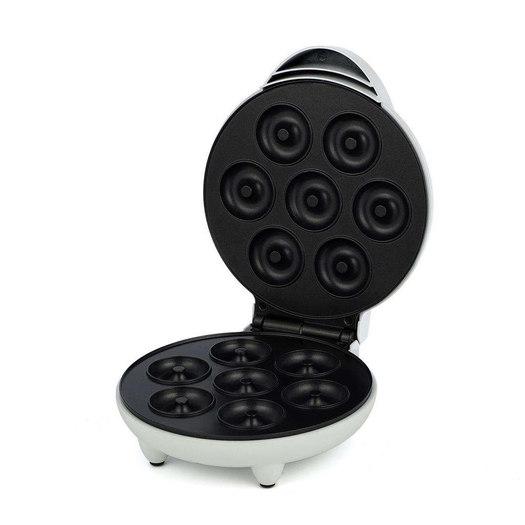 Donut Maker Zuhause Elektrisch Mini Doughnut Maschine Multifunktional 2-seitige Antihaftpfanne Donut Maker Elektrischer Donut Maker