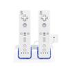 2-in-1 Charging Station Dock Stand +2800mAh Rechargeable Battery for Wii Gamepad Remote Controller Charger Dock Station