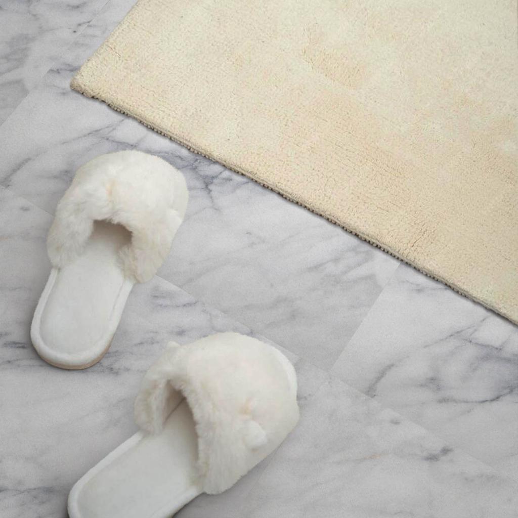 Set of Self-Adhesive Vinyl Tiles Marble Pattern with Veins 4x50x50 Cm