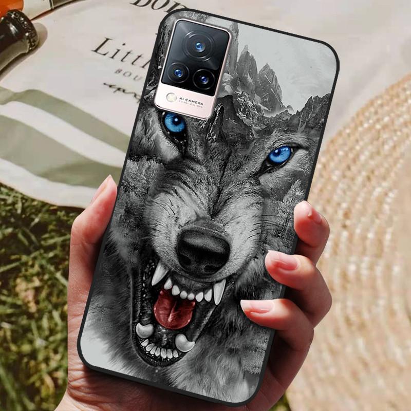 For Vivo V21 5G Case V 21 Silicon Back Cover Phone Case for Vivo V2050 VivoV21 5G Cases Soft Bumper Coque for Vivo V21 5G Fundas