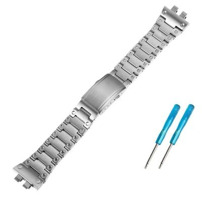 Solid Stainless Steel Watch Special Metal Watch Suitable for Modifying Watches [Zealbeaty] Strap, Strap, GMW-B5000