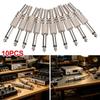10Pcs 6.35mm 6.35mm Mono Audio Plug 1/4 Inch Solder-on Audio Jack  DAC Connection