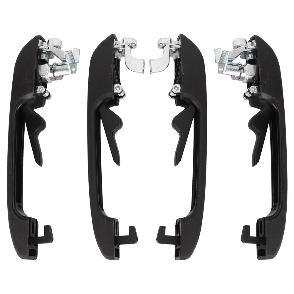 4PCS Car Front Rear Left Right Exterior Door Handle with Keys Fit for Golf MK1 MK2