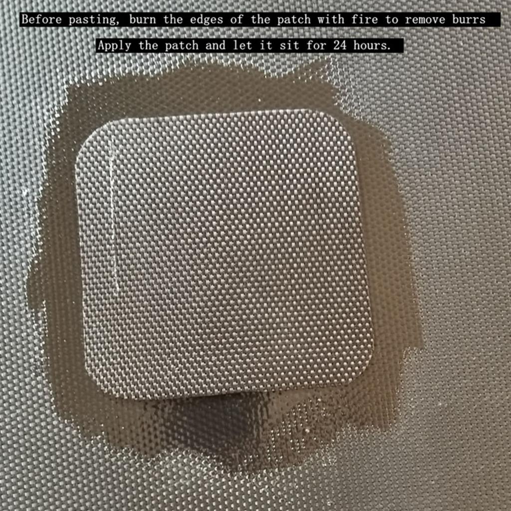 Trampoline Patch Repair Kit 4"x 4" Square Patch Tent Trampoline Mattress Tear Hole Fault Repair Patch Waterproof Patches