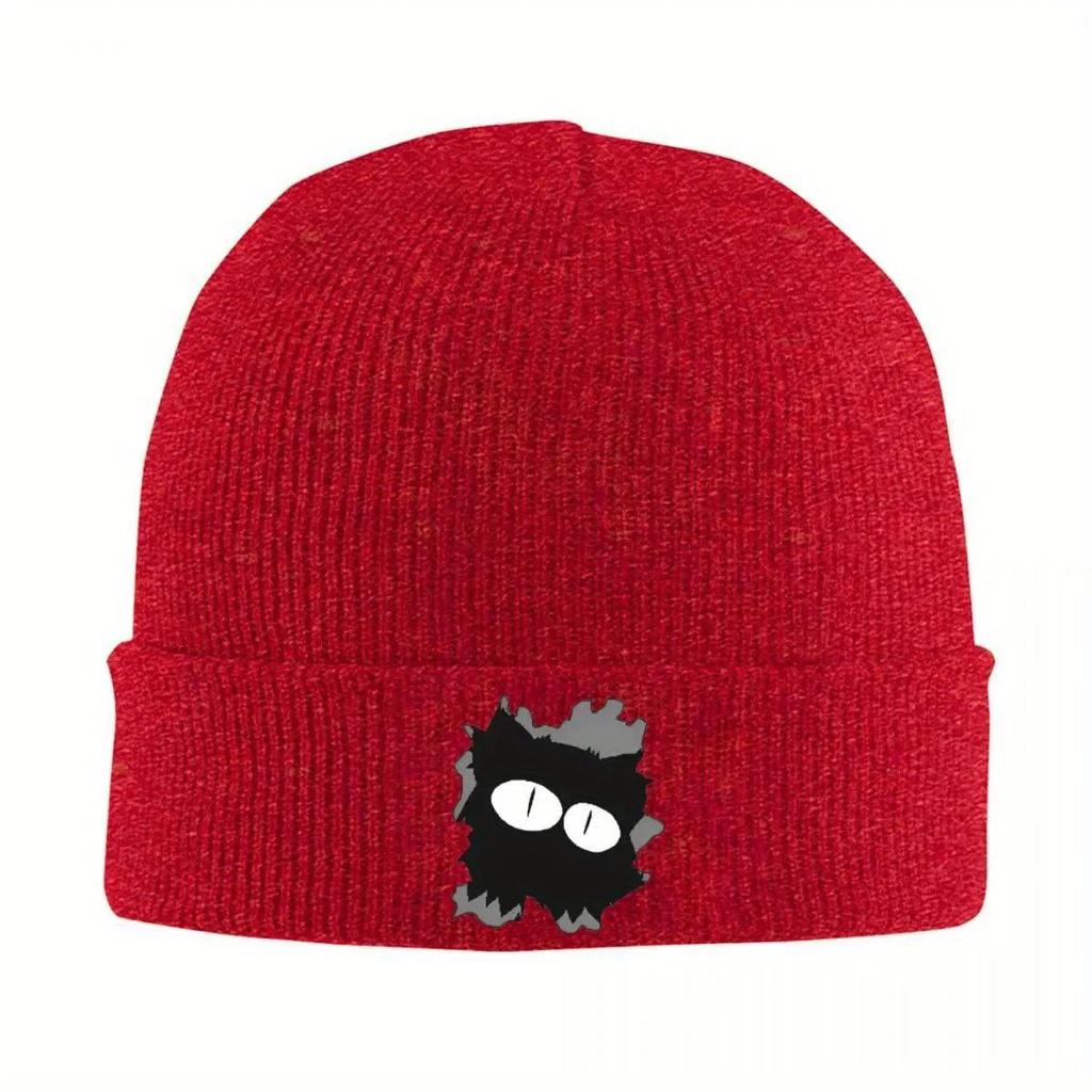 Neco Arc Beanie Hats In the Walls Bonnet Hats Unisex Women Casual Hippie Knit Hat Winter Custom Warm Soft Caps