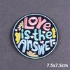 Outdoor Iron On Patches For Clothes Rainbow Heart Embroidered Patches For Clothing Thermoadhesive Patches On Clothes Stripe DIY
