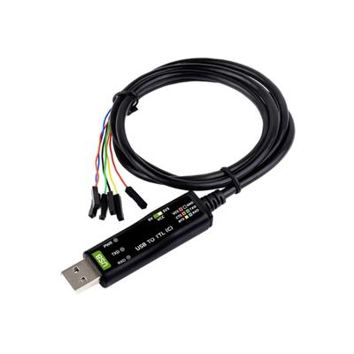 Industrielles USB-zu-TTL-Seriell-Adapterkabel USB zu TTL (C.) Konverter FT232RNL Chip Serielles Port-Debugging-Kabel 3,3 V/5 V