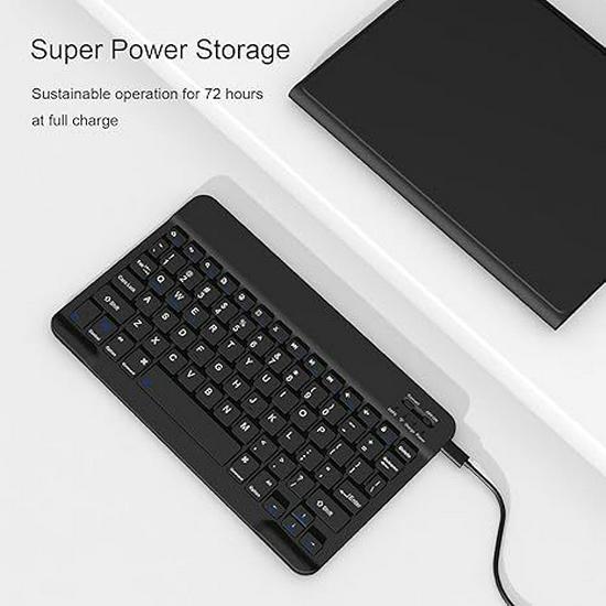 2025 iPad 11 Protective Case with Bluetooth Keyboard & Mouse – Compatible with Apple Air7