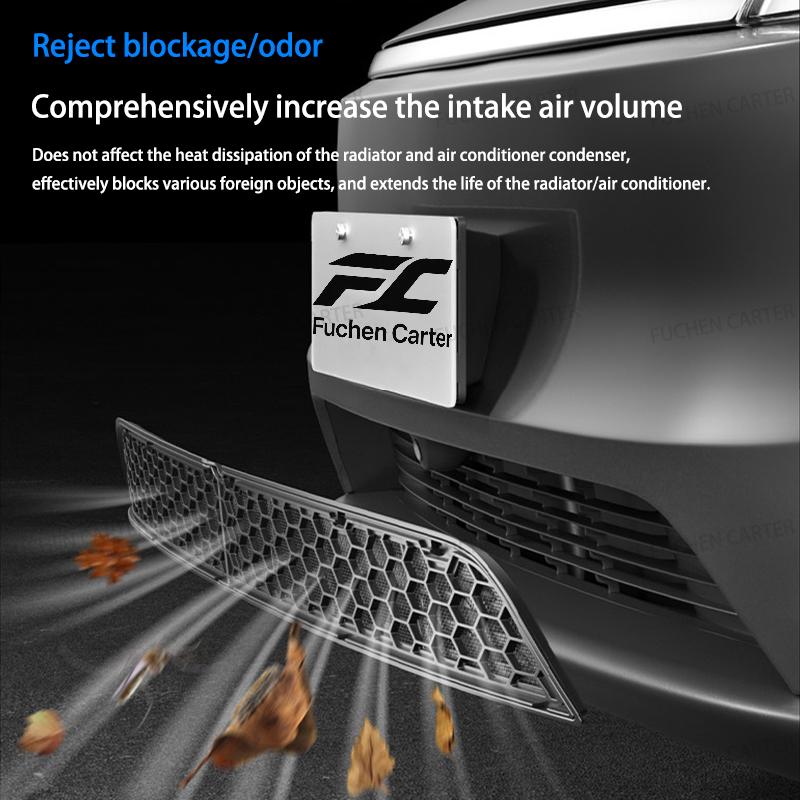 For Tesla Model YL Launch 2026 Front Lower Bumper Anti Insect Net Anti Dust Proof Inner Air Inlet Vent Grille Guards Accessories