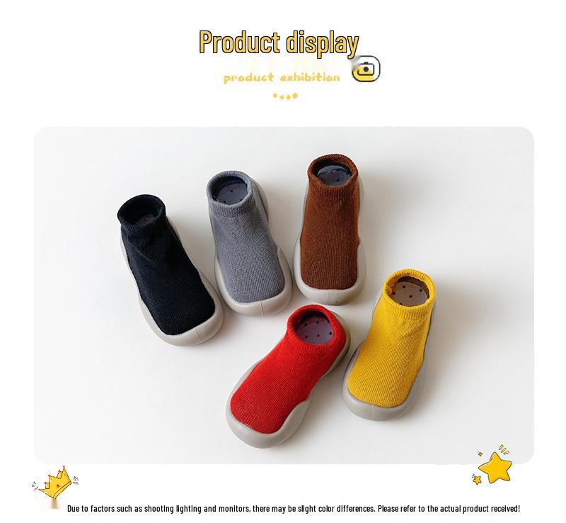 New Style Toddler Walking Shoes: Baby Sock Shoes for Boys & Girls - Ideal for Spring & Autumn