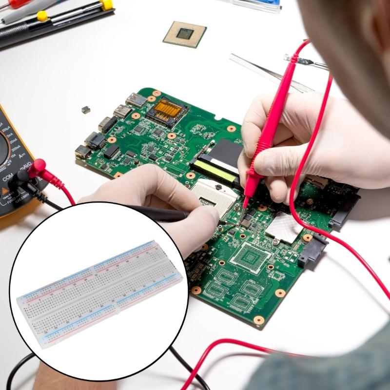 Breadboard PCB Bread Board MB102 Prototype PCB Solderless Breadboard Protoboard Circuit PCB Development DIY Kit