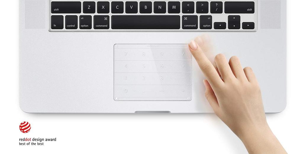 Macbook trackpad trackpad kılıfı [Nums 12] kılıf, on tuş takımı, başlatıcı,