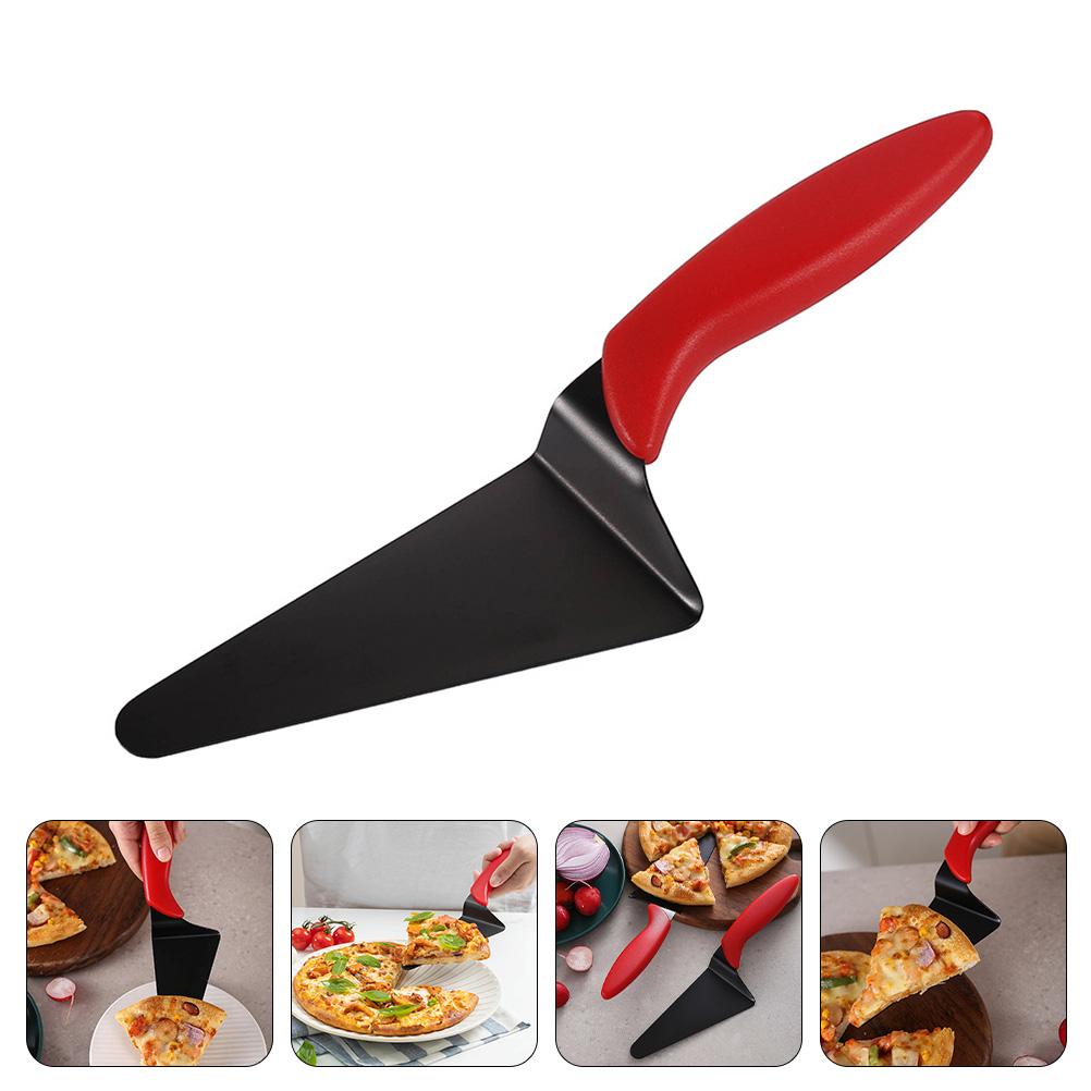 Stainless Steel Pizza Spatula Cake Server Convenient Party Reusable Handheld Household Stand
