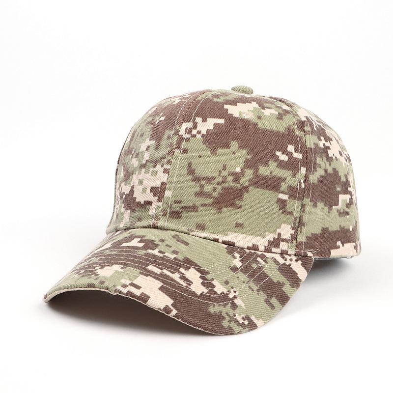 Baseball Cap Women's Sun Hat Camouflage Baseball Cap Men's Sun Hat Military Training Students Autumn and Winter Vacation Travel