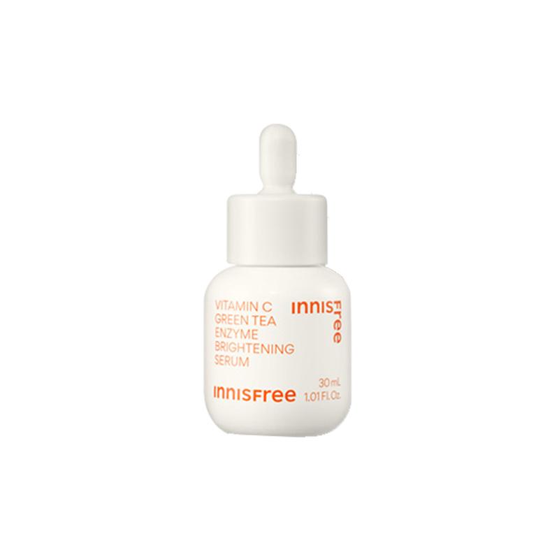 Innisfree C Тонер-эссенция Увлажняющая Vita C Зеленый чай Ферментный Тонизирующий сыворотка-30мл зелёный