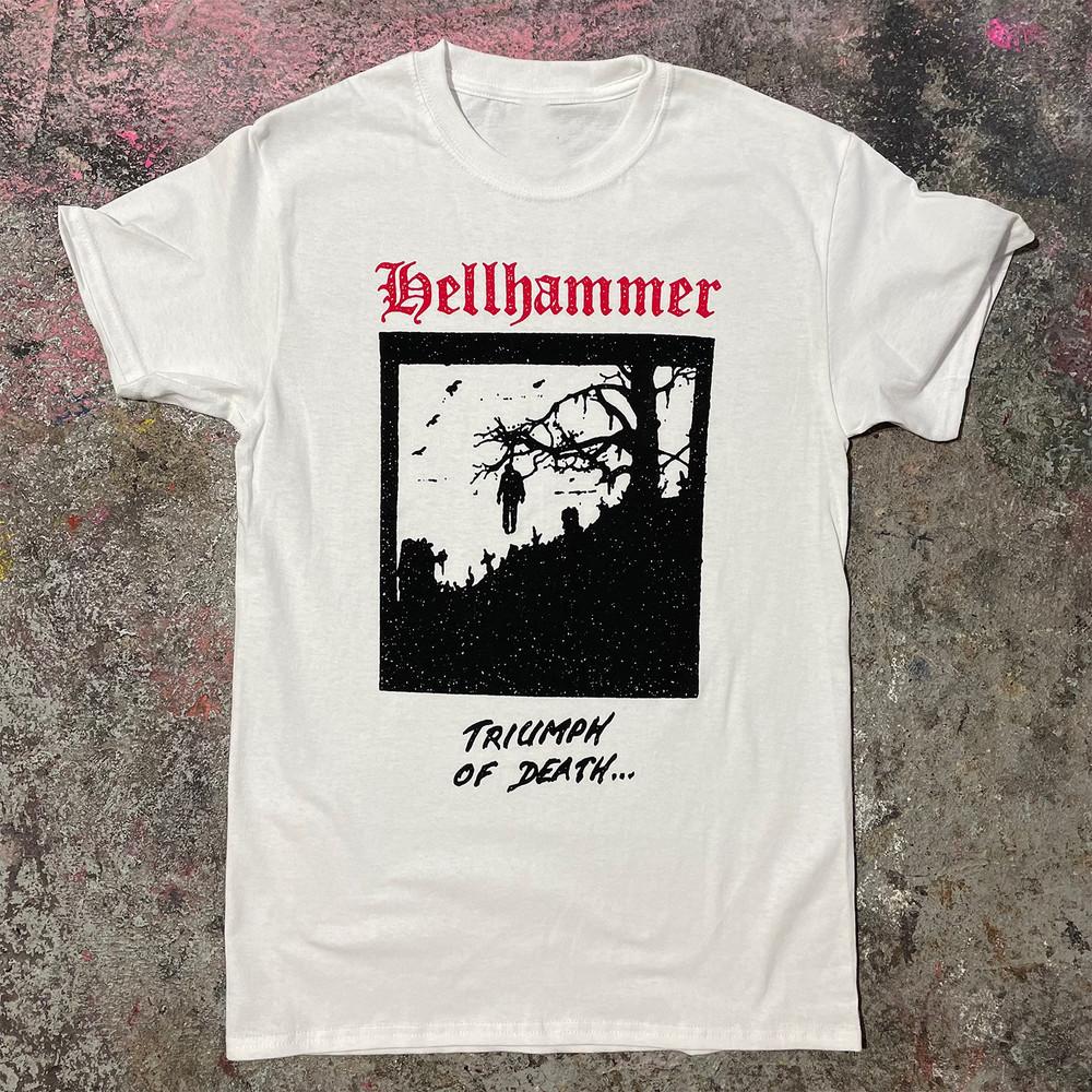 Blasphemy Band Белая Хлопковая Полноразмерная Унисекс S-5XL BT1168 Унисекс Футболка S
