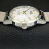 HAND-WINDING VINTAGE MONTINE SWISS MENS REFURBISHED WHITE DIAL WATCH a441552-5