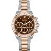 Novia Brown Bicolor Rose Stainless Steel Ladies' Quartz Watch 1502617