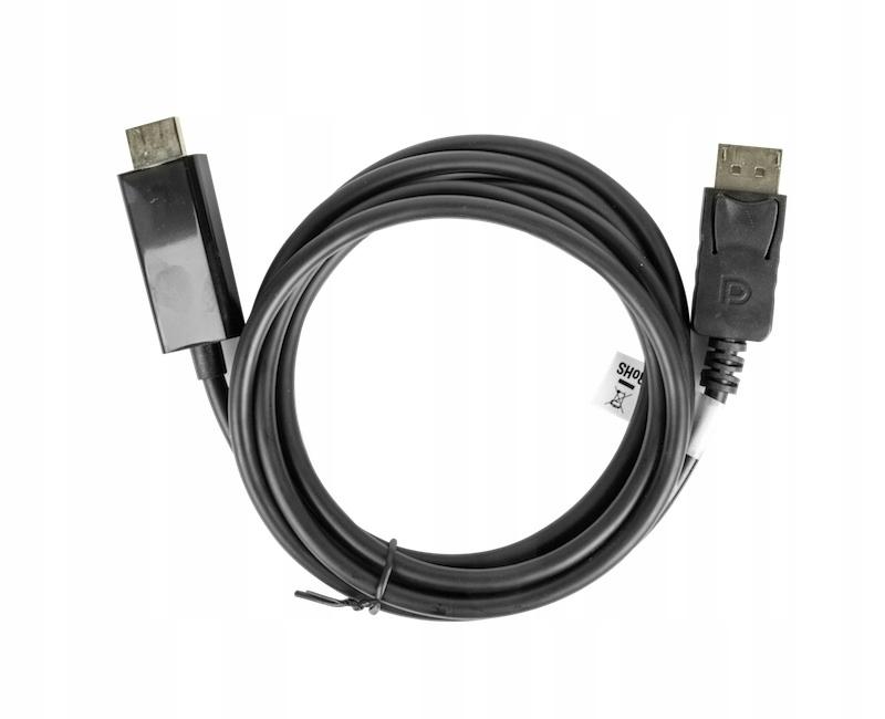 Kabel adapter Lanberg DisplayPort (M) V1.1 - HDMI (M) 1m czarny
