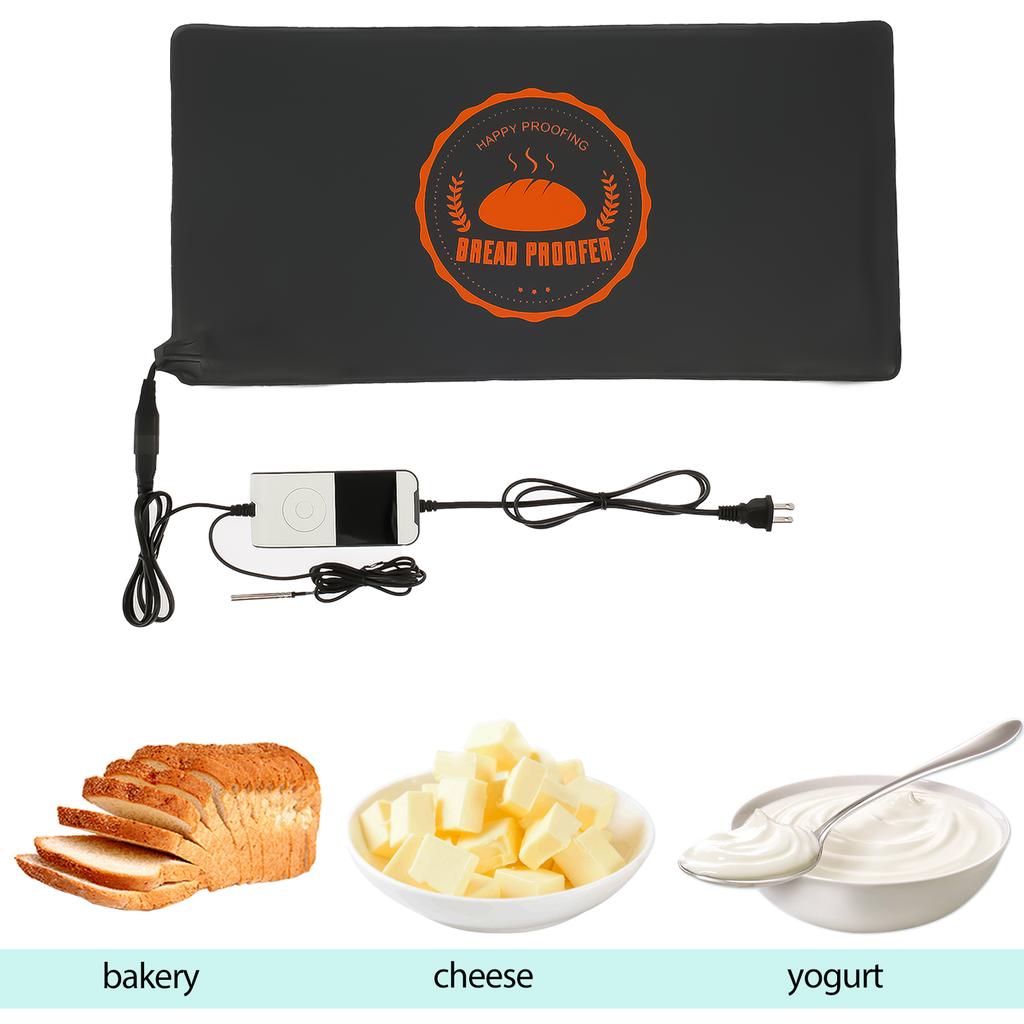 Sourdough Bread Proofing Mat 50°F To 113°F Adjustable Temperature Controlled Bread Proofer Dough Riser Heating Baking Tool