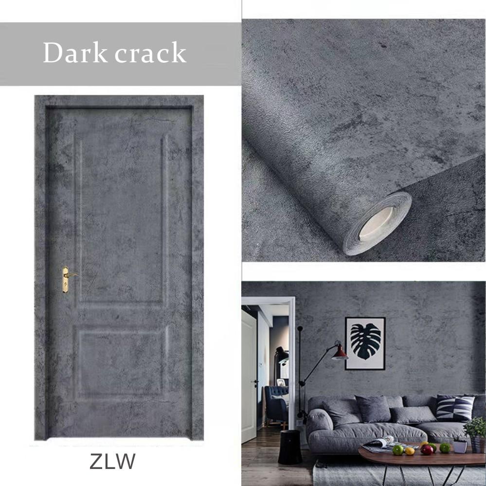 

Самоклеящиеся обои нового цементно-серого цвета, однотонные, водонепроницаемые, наклейки на стены для общежития, спальни, шкафы, обновление мебели 40 x 500 Cm