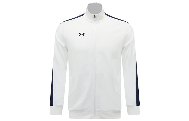 Under Armour Jackets Men s White Stand Collar Moderate Other 21500440-100 XXXL