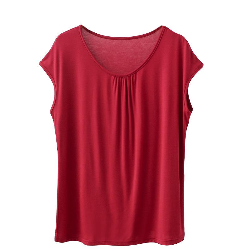 Plus Summer Womens Size Sleeveless Modal Vest Loose Fit For Home Or Outerwear