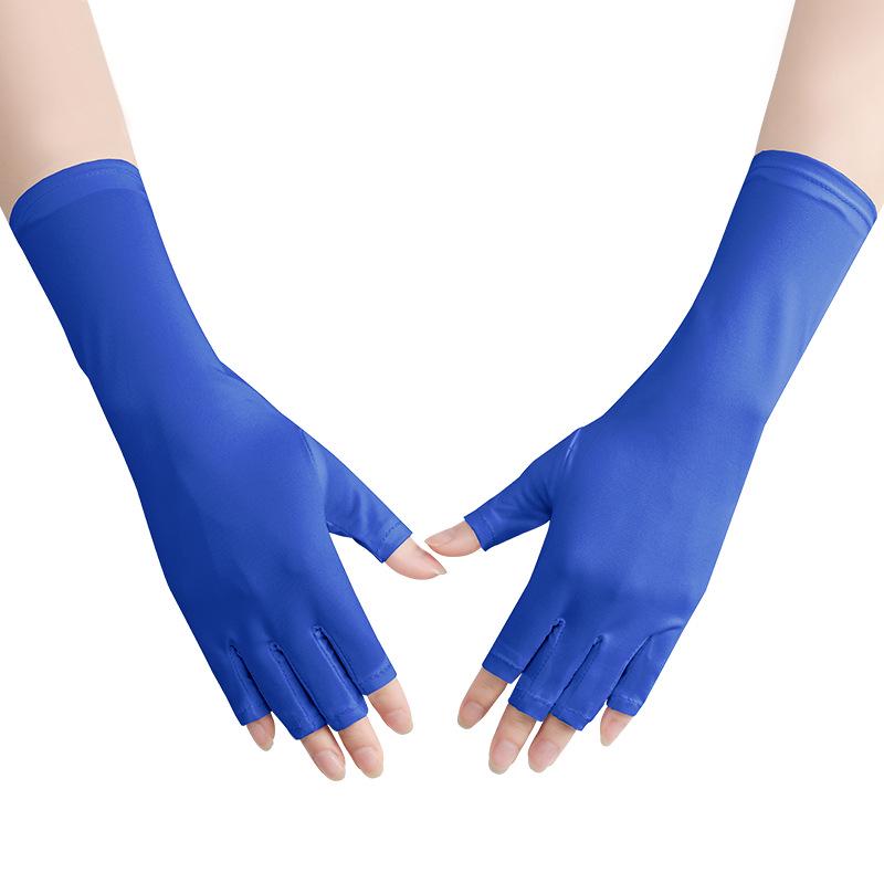 

Перчатки без пальцев для защиты от УФ-излучения для нейл-арта - Защита от радиации, Защита от загара, Рукава для светоотверждения One Size