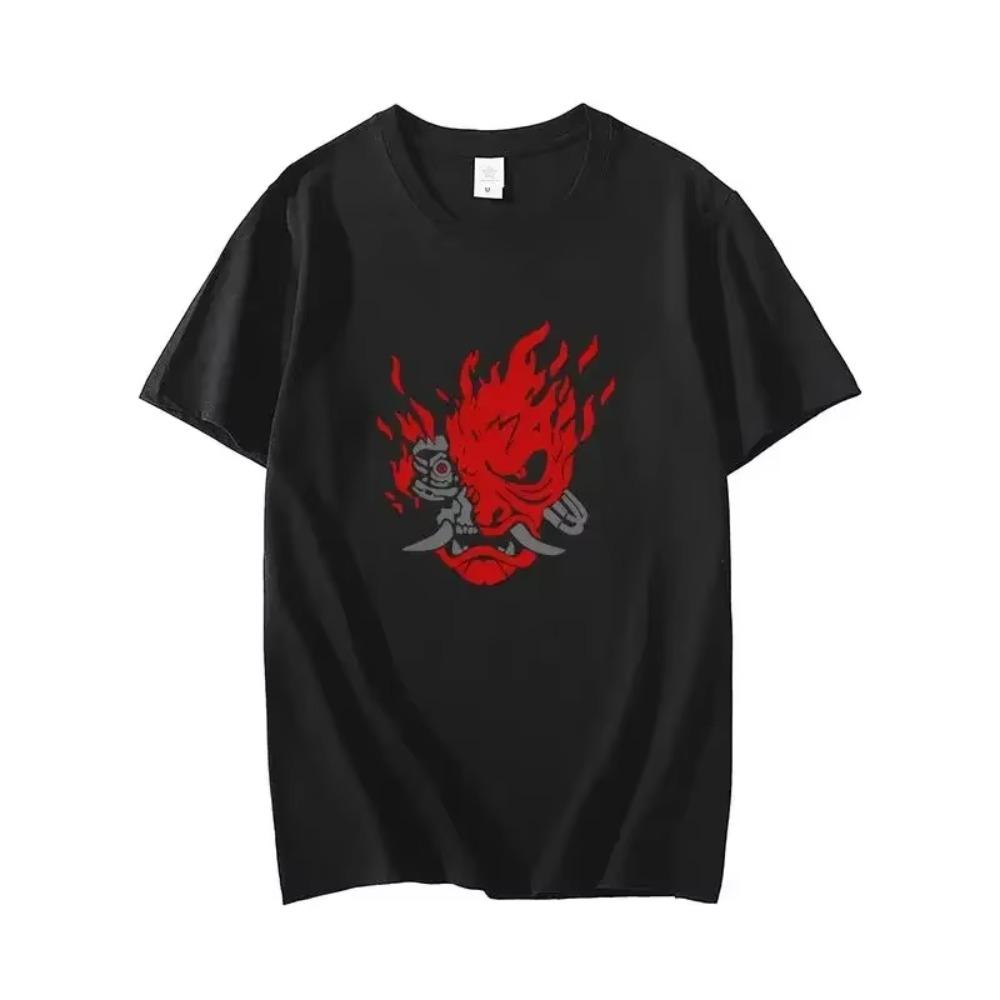 Summer Cotton Game Printed Fashion Men T-Shirt for Men/Women  Oversized T Shirts Short Sleeve Tops Unisex Streetwear Clothes Tee