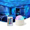 Northern Aurora 3D Water Ripple Projector Lamp LED Ambient Night Light for Christmas Party Home Decor Gift