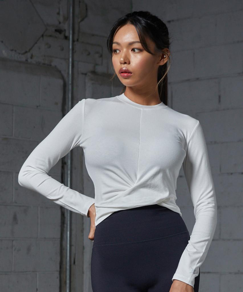 JELEVE Soft Twist Long Sleeve