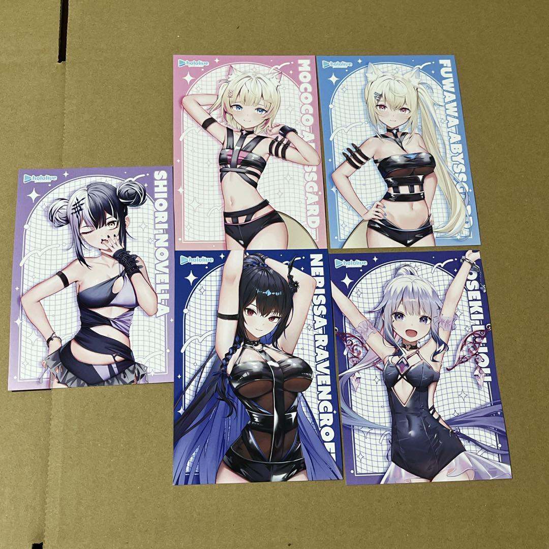 

[USED] Set of 5 Postcards Animate HoloNatsu Fair Bonus Hololive