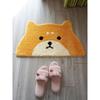 Cartoon Cat Faux Cashmere Non-Slip Mat: Water-Absorbent Floor Rug for Bathroom, Living Room, Cute Decoration & Cushion